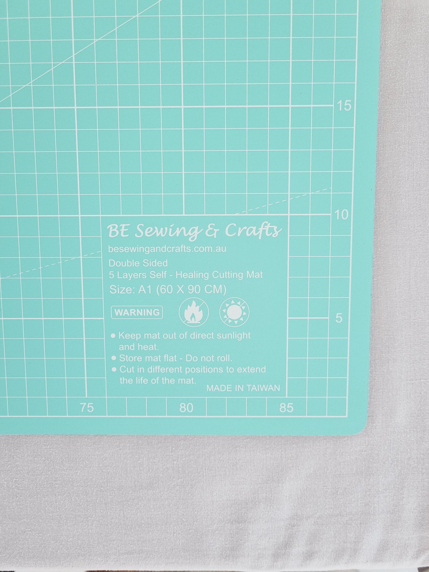 Cutting Mat Self Healing Turquoise