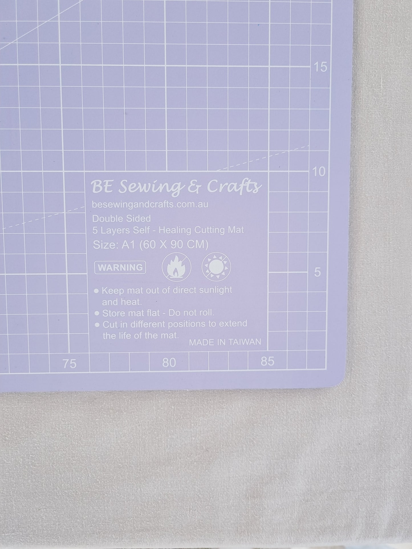 Cutting Mat Self Healing Lilac