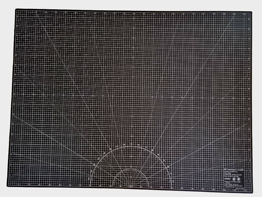 A0 Black Self Healing Cutting Mat 120cmx90cm
