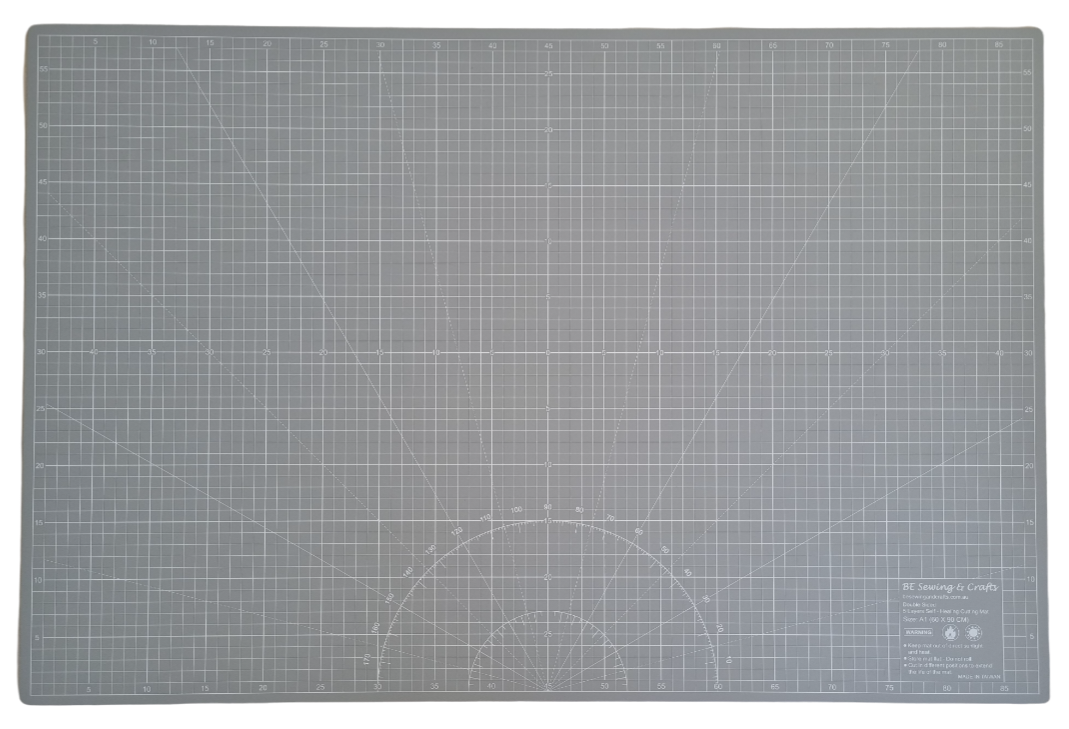 A1 Cool Grey Self Healing Cutting Mat 90cmx60cm