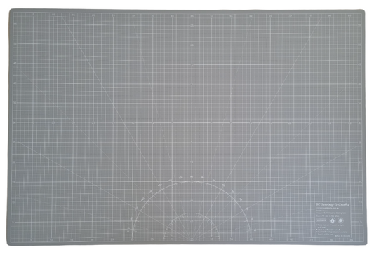 A1 Cool Grey Self Healing Cutting Mat 90cmx60cm