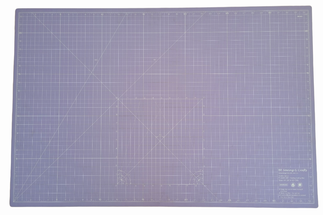 A1 Lilac Self Healing Cutting Mat 90cmx60cm