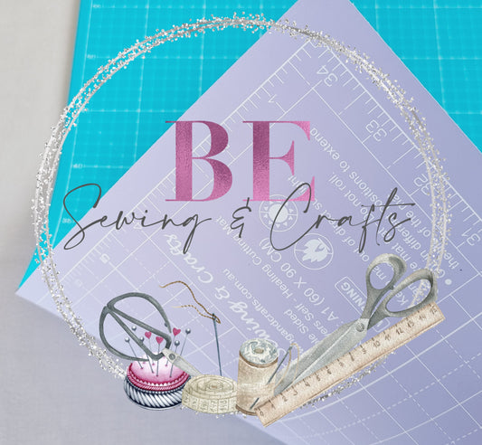 A0 Lilac/Teal Self Healing Cutting Mat 120cmx90cm