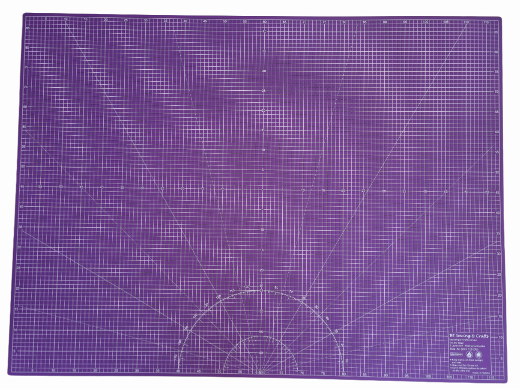 A0 Pink/Purple Self Healing Cutting Mat 120cmx90cm