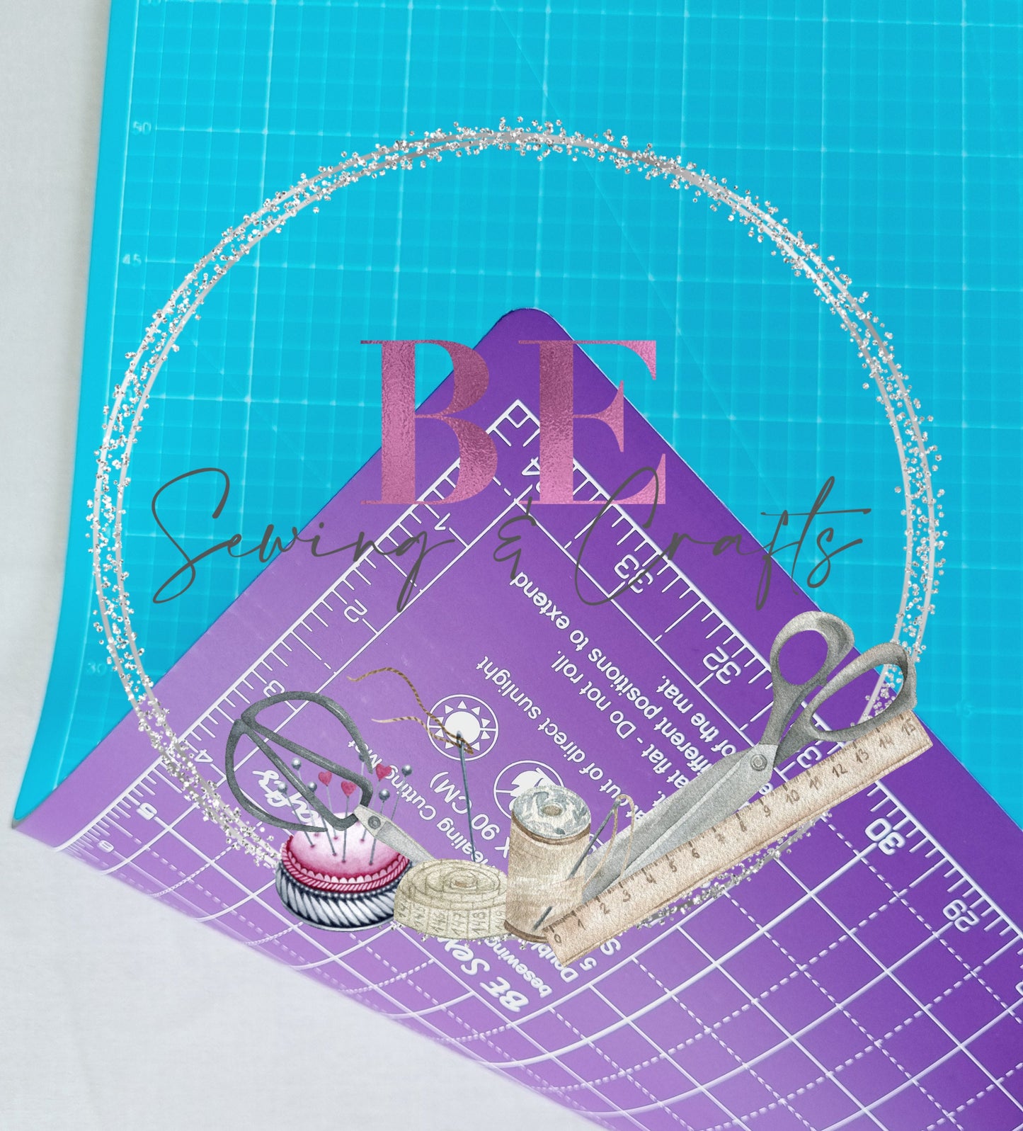 Cutting Mat Self Healing A0 Purple/Teal 120cmx90cm