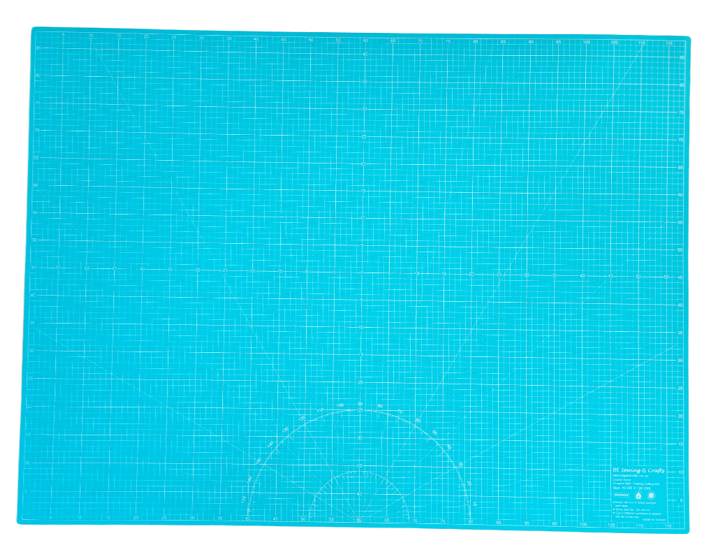 A0 Purple/Teal Self Healing Cutting Mat 120cmx90cm