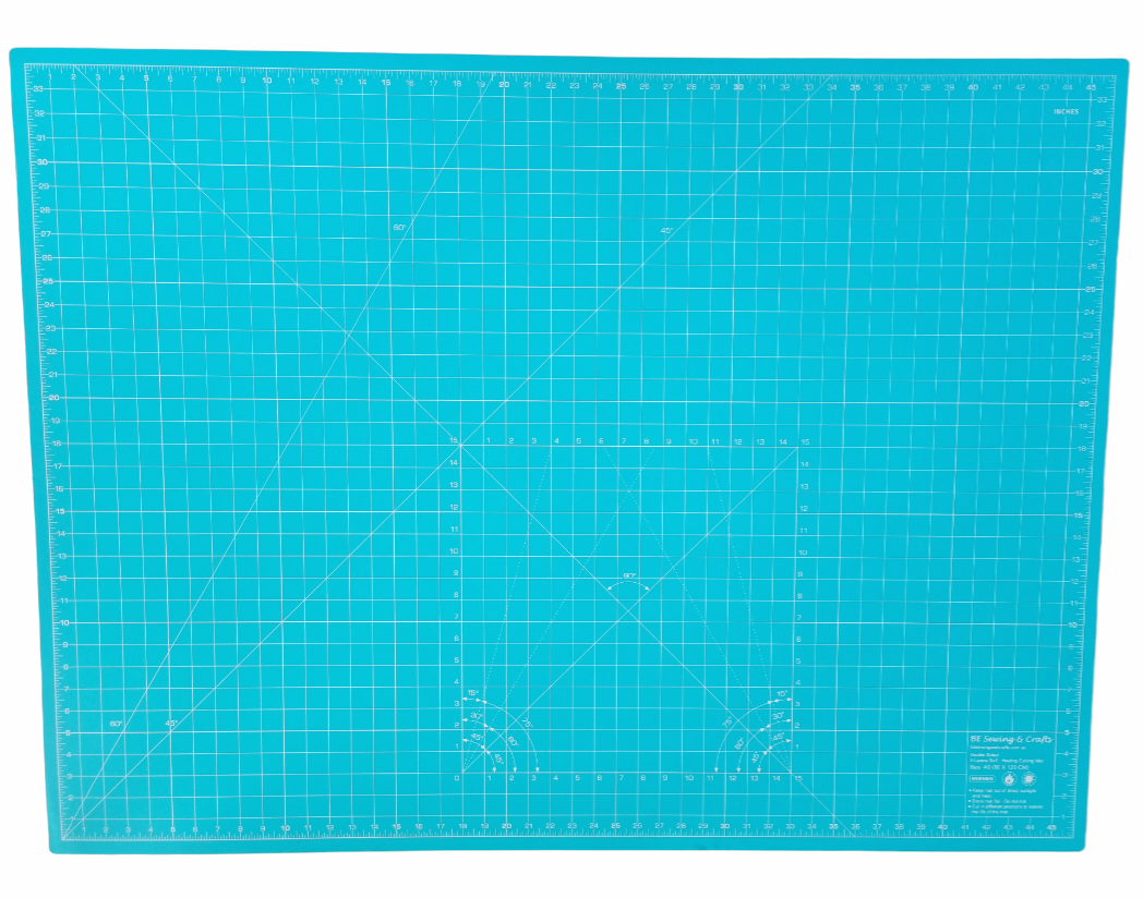 A0 Teal Self Healing Cutting Mat 120cmx90cm