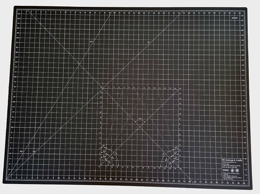 A0 Black Self Healing Cutting Mat 120cmx90cm