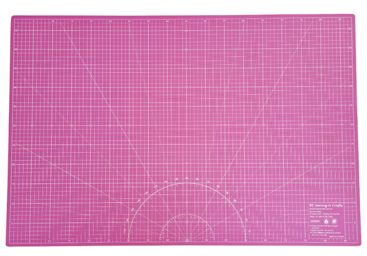 A1 Pink Self Healing Cutting Mat 90cmx60cm