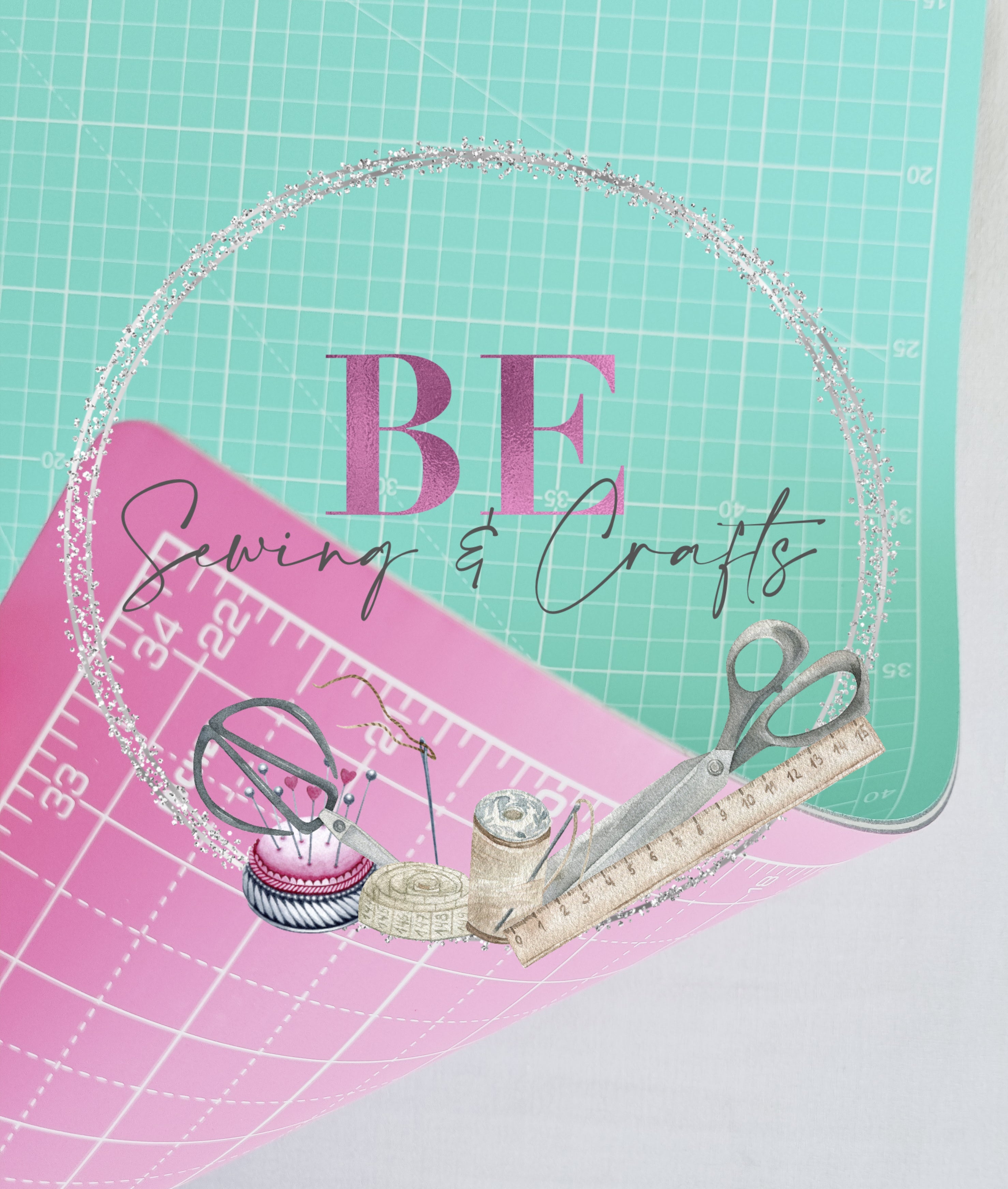 Cutting Mat, Pink/Turquoise Self Healing 1200x900mm Double Sided 5 ply ...